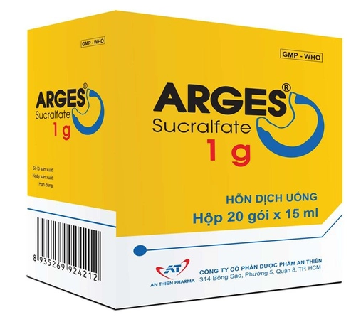 Arges Sucralfat 1g An Thiên h 20g 15ml