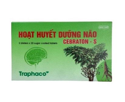 CEBRATON LÀ THUỐC HOẠT HUYẾT DƯỠNG NÃO VỚI THÀNH PHẦN CHÍNH TỪ ĐINH LĂNG VÀ BẠCH QUẢ