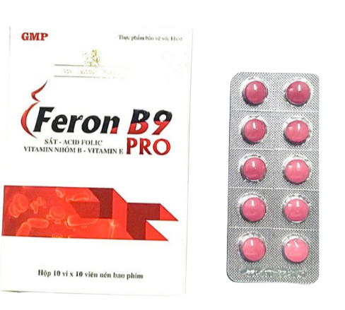 Bổ Máu Feron B9 Pro Mediphar (h/100v)