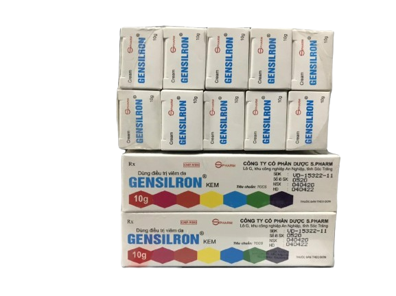 Gensilron Cream S.pharm (lốc/10tuýp/10gr)