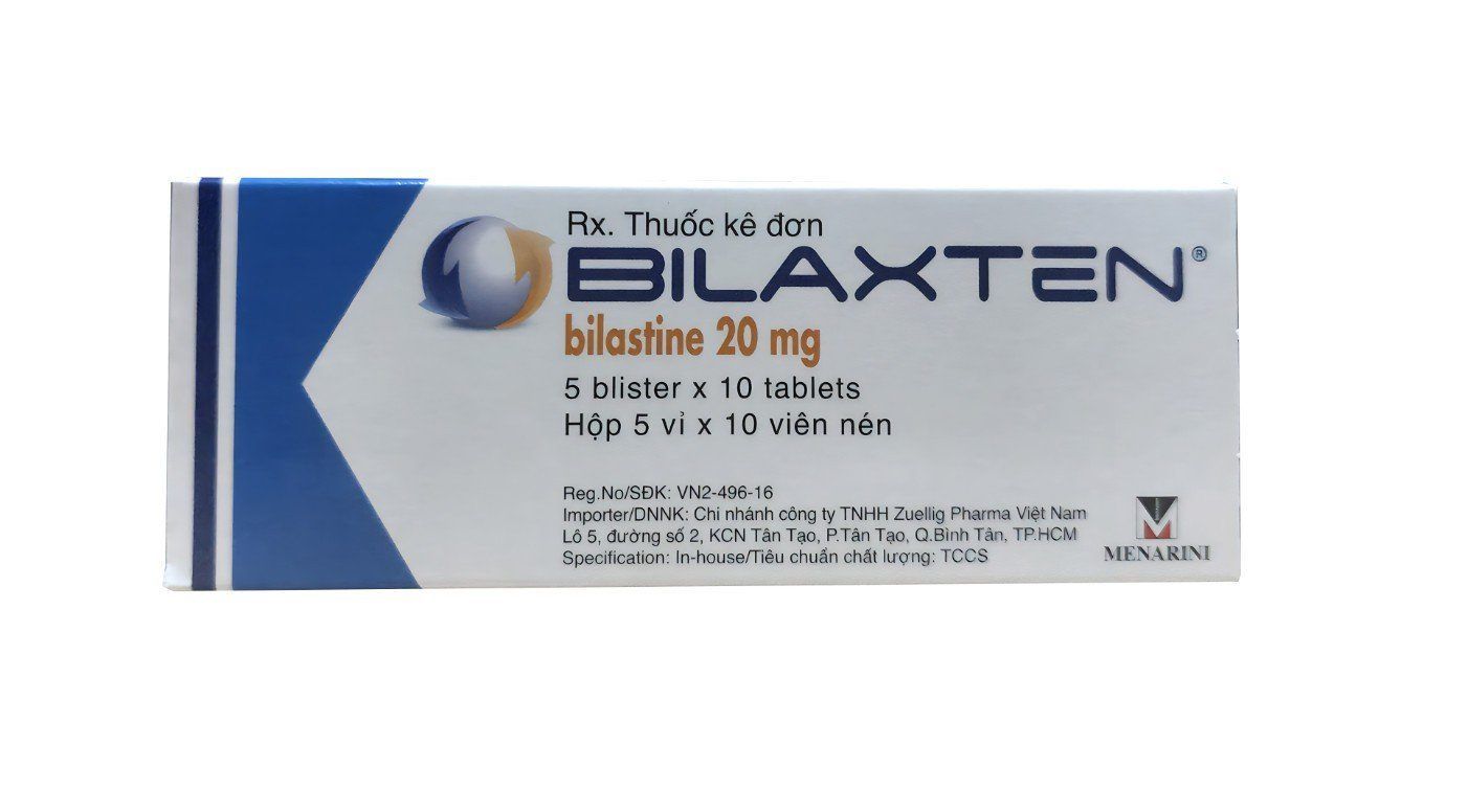 Bilaxten Bilastin 20mg Menarini (h/50v)