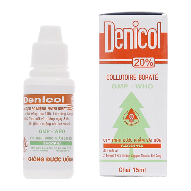 Denicol Rơ Miệng Sagopha (c/15ml)