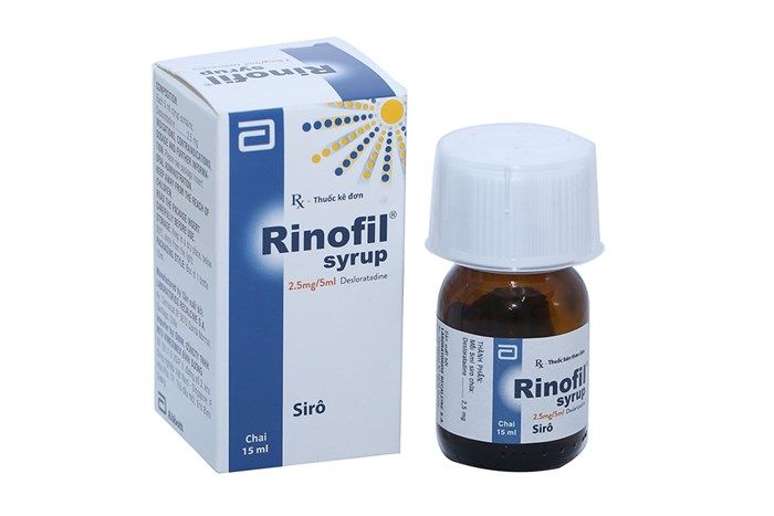 Thuoc Rinofil Rinofil Syrup Desloratadin 2.5mg/5ml Abbott (c/15ml)
